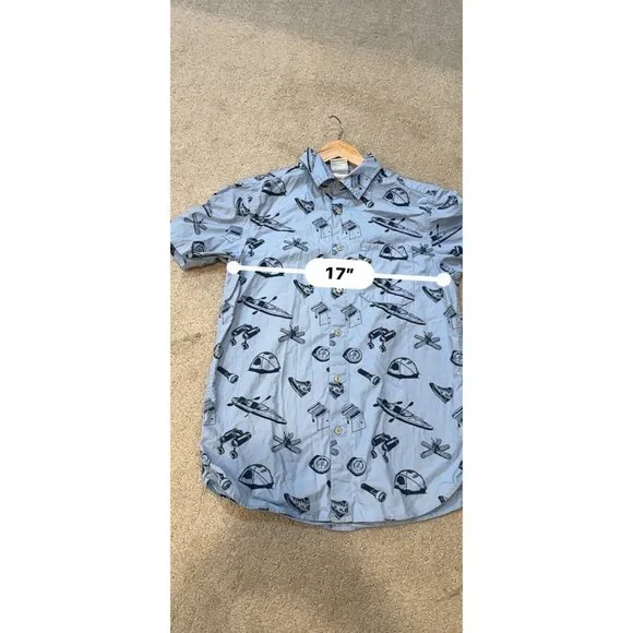 mens north face Button Short Sleeve Shirt Lot Of 2 Size S‎ - Picture 10 of 11